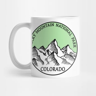 Rocky Mountain National Park Colorado Mug